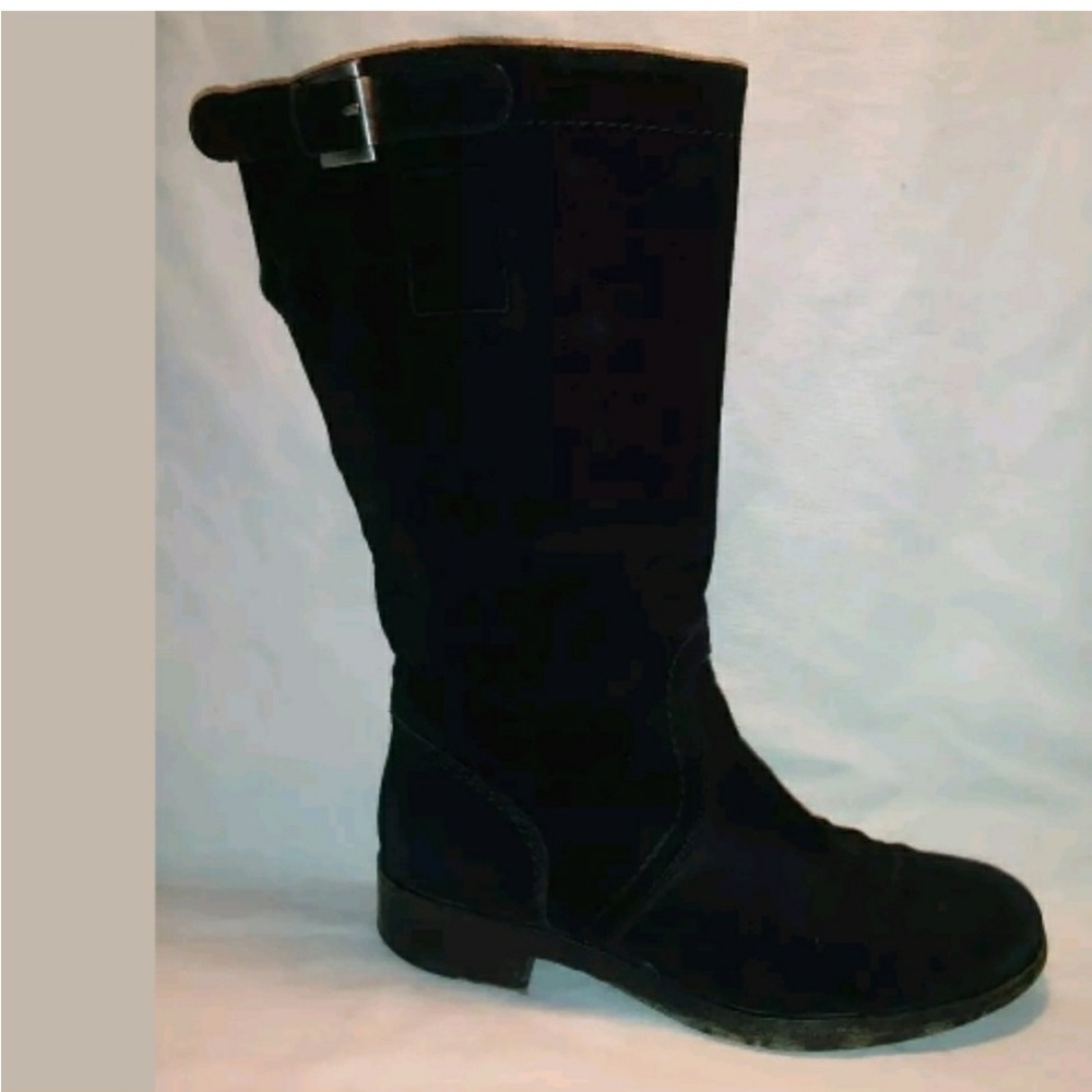 Jil‎ Sander Suede Leather Riding Boots 36.5 - Picture 2 of 7